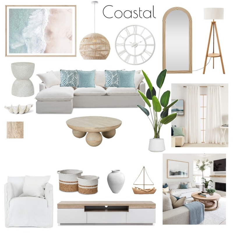 coasal Mood Board by sianleach on Style Sourcebook