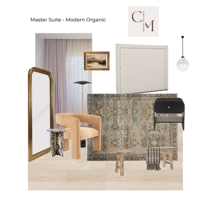 Master Suite - Modern Organic Add Ons Shadow Mood Board by Casa Macadamia on Style Sourcebook