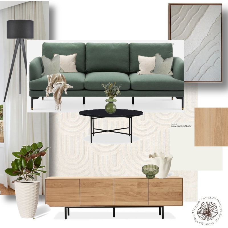 Revised Living Area - Harrison Mood Board by Michelle Canny Interiors on Style Sourcebook