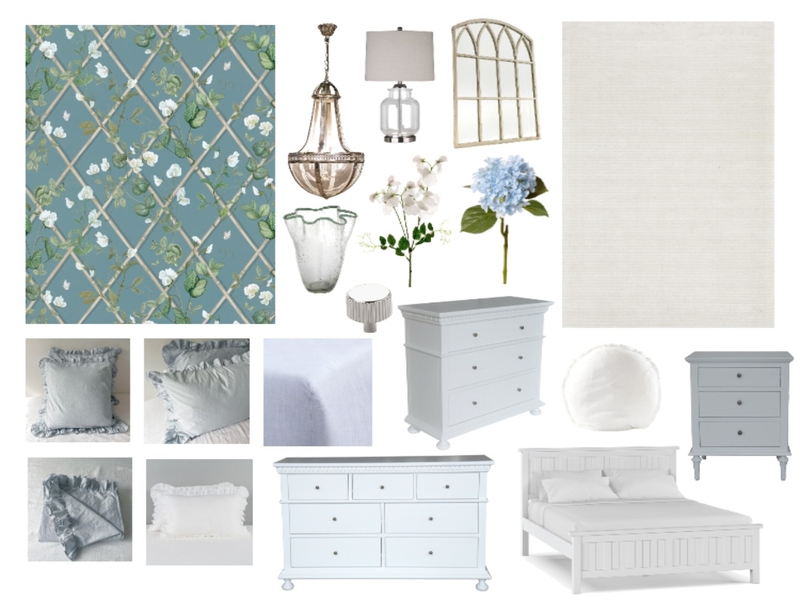 Trellis Bedroom Mood Board by Sterlingrose on Style Sourcebook