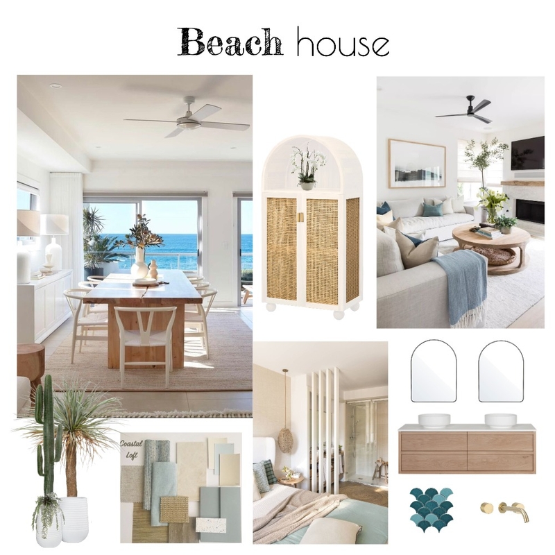 Beach house Mood Board by InStyle Idea on Style Sourcebook