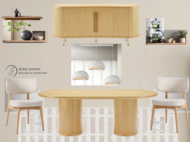 van Castlery.com dining room oval table Mood Board by Jennjonesdesigns@gmail.com on Style Sourcebook