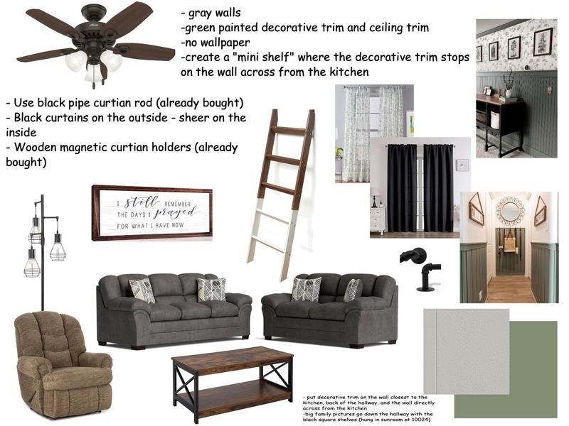 535 E State St Livingroom and Hallway Mood Board by bai12345 on Style Sourcebook