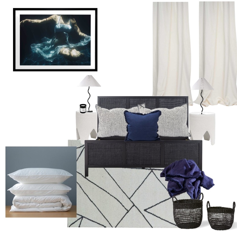 Module 12 Concept Board - Spare Bedroom Mood Board by Jdevine on Style Sourcebook