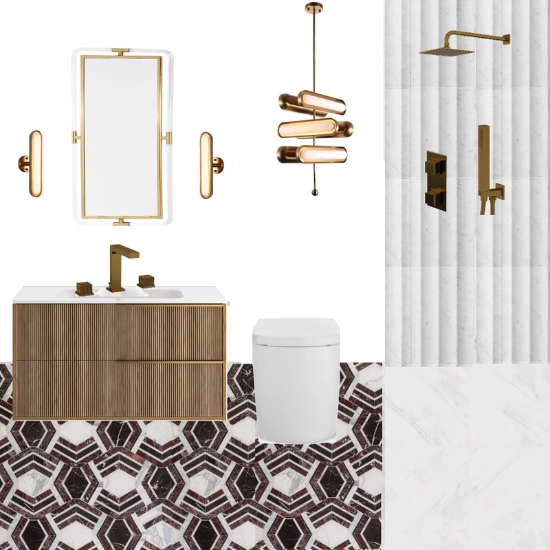 Theater Bath 5 Mood Board by Mint Hill on Style Sourcebook