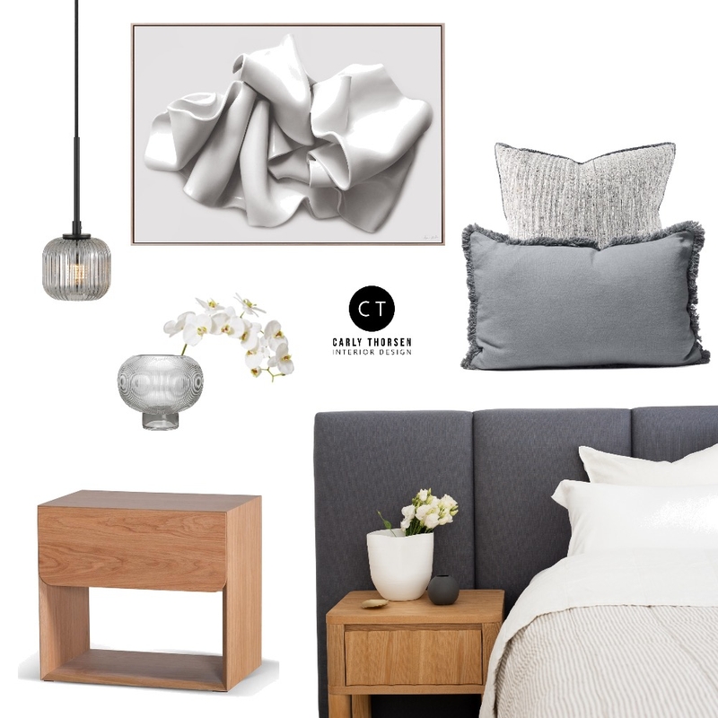 Steel bedroom Mood Board by Carly Thorsen Interior Design on Style Sourcebook