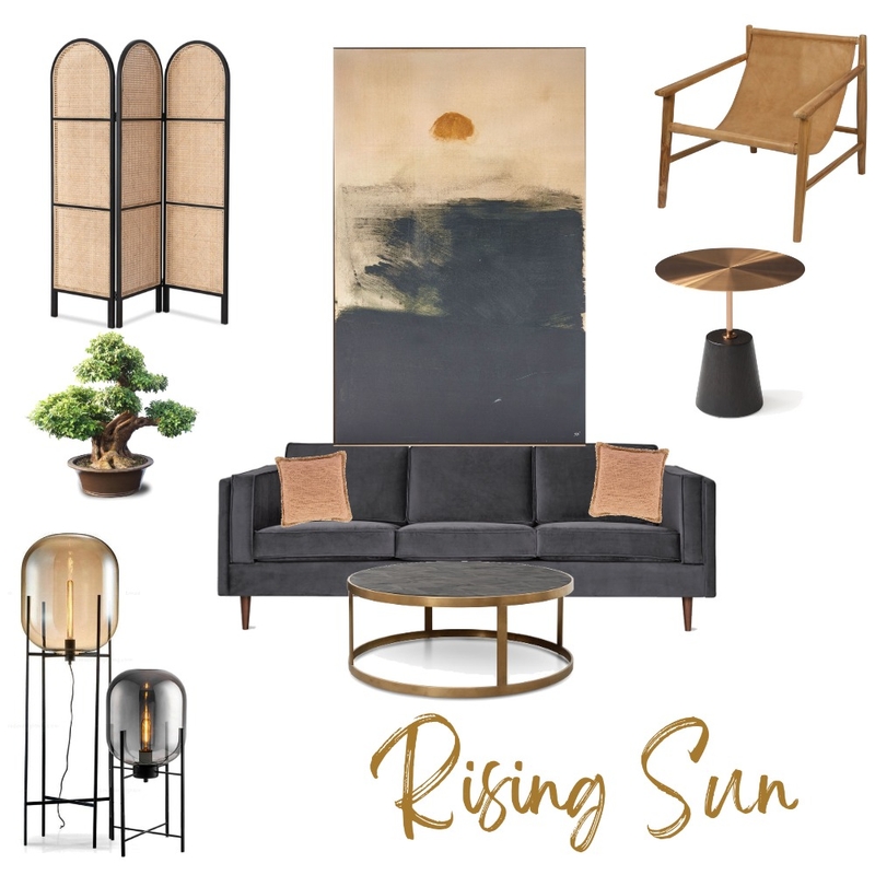 Rising Sun Mood Board by JenRL Design on Style Sourcebook