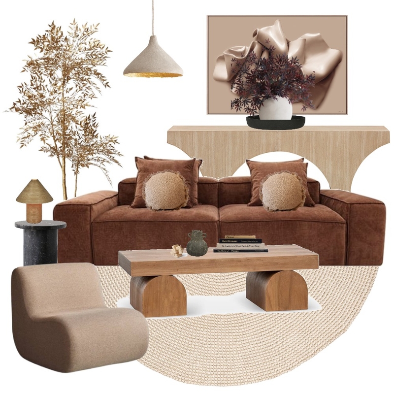 Warm living Mood Board by Thediydecorator on Style Sourcebook