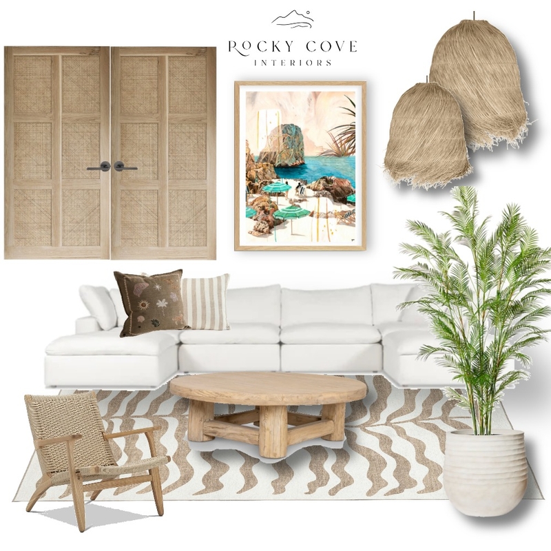 Coastal Oasis Holiday home Mood Board by Rockycove Interiors on Style Sourcebook