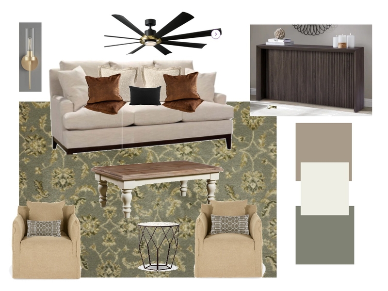 Croteau Livingroom Mood Board by whowell on Style Sourcebook