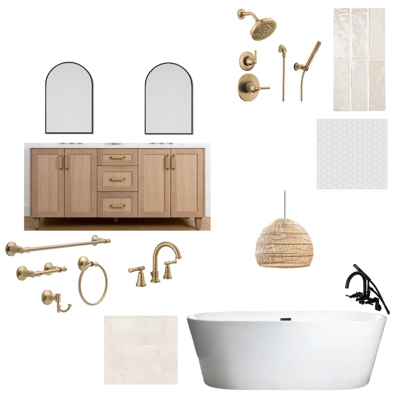 Master Bathroom Mood Board by morganriley on Style Sourcebook