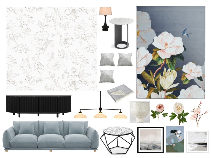 Mod Peony Mood Board by Sterlingrose on Style Sourcebook