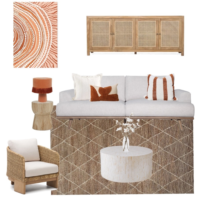 terracotta accents living room concept Mood Board by Suite.Minded on Style Sourcebook