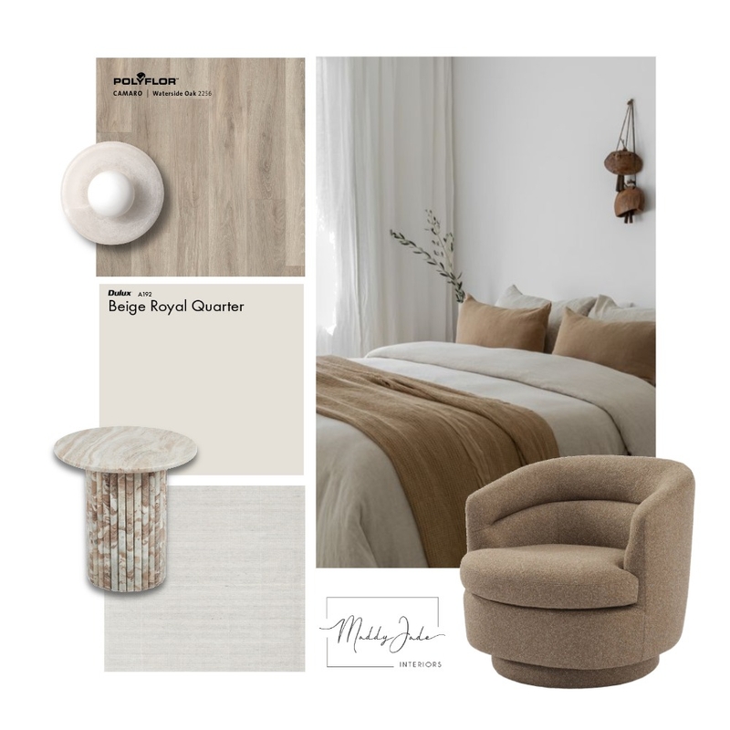 Cosy coral bedroom Mood Board by Maddy Jade Interiors on Style Sourcebook