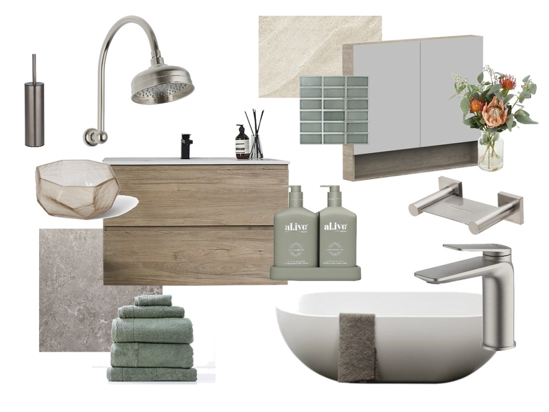 Bathroom Vibes Mood Board by tarryn.billington@gmail.com on Style Sourcebook