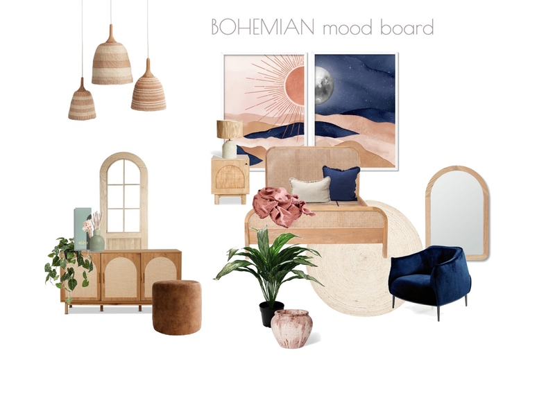 boho mood boards Mood Board by beadebona. on Style Sourcebook