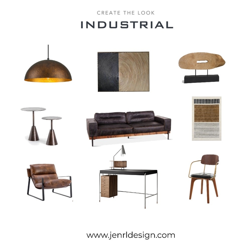 INDUSTRIAL- in process Mood Board by JenRL Design on Style Sourcebook