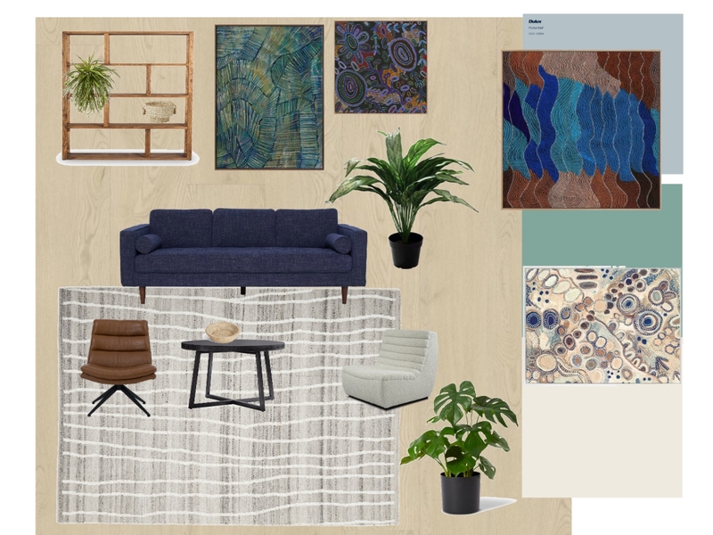 Midway 2 Room Mood Board by lindabeewhite@gmail.com on Style Sourcebook