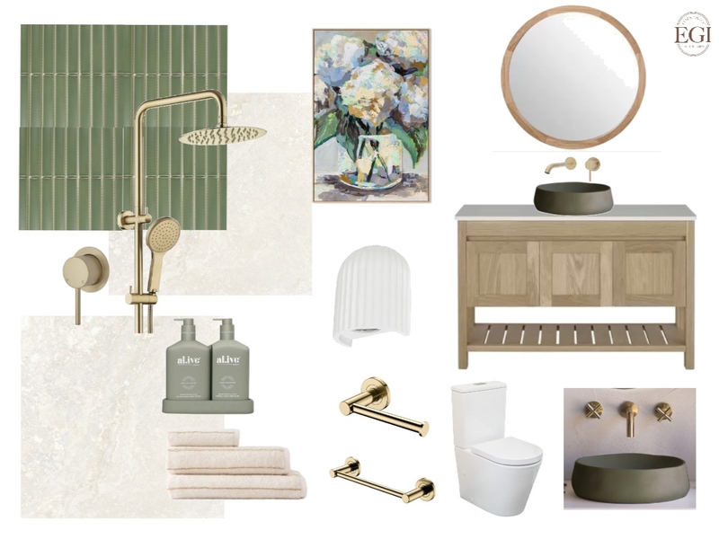 Cottage GF Bathroom Mood Board by Eliza Grace Interiors on Style Sourcebook