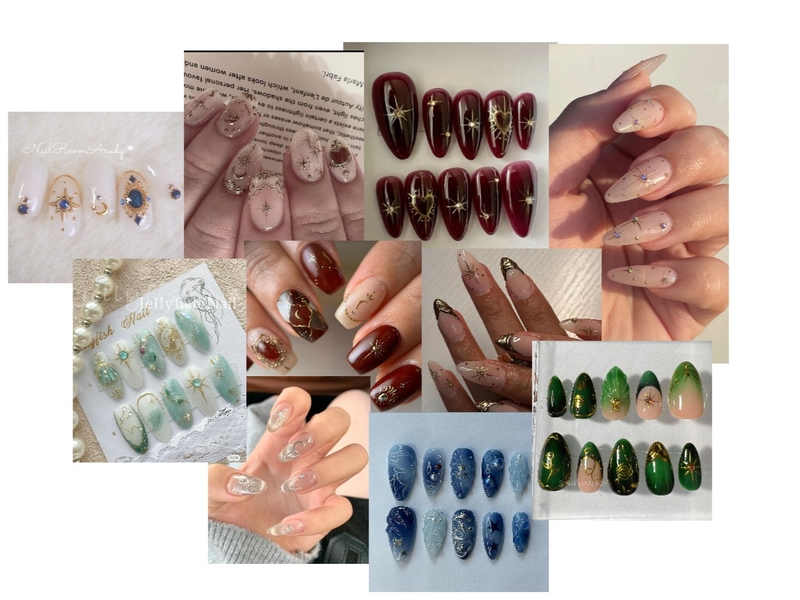celestial nails Mood Board by audreyulee@gmail.com on Style Sourcebook
