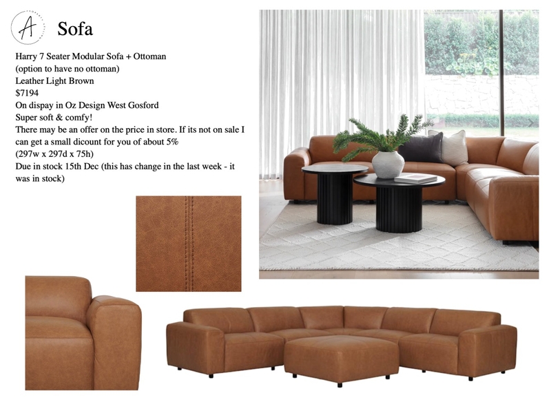 MCGEACHIE SOFA Mood Board by BeckieChamberlain on Style Sourcebook