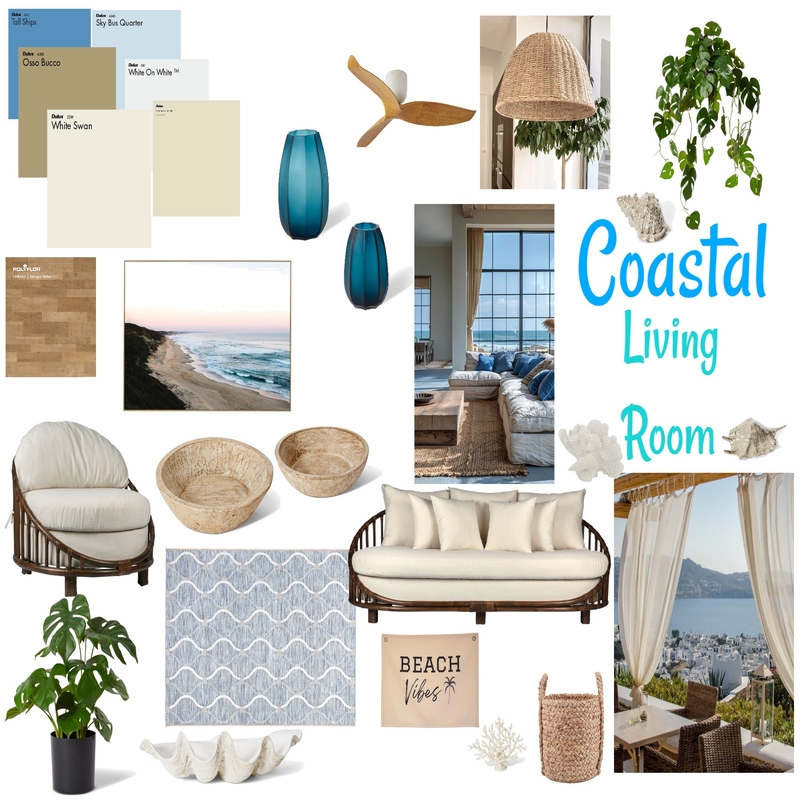 Coastal Mood Board by cassidyjpearce@gmail.com on Style Sourcebook