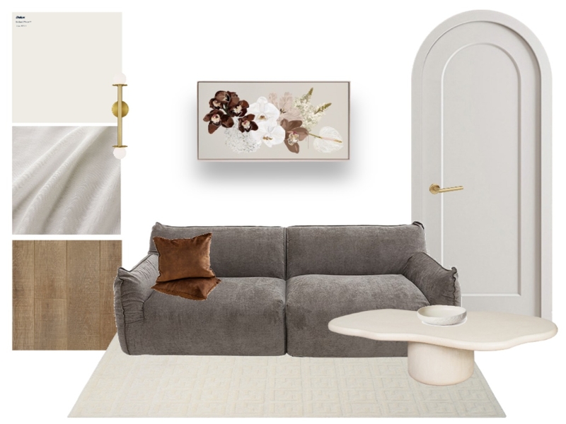 Grounded Living Room Tones Mood Board by Style Sourcebook on Style Sourcebook