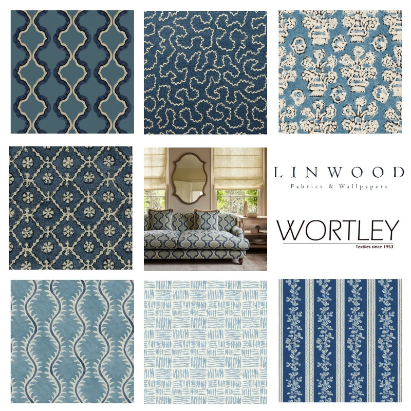 Linwood Navy Mood Board by Wortley Group on Style Sourcebook