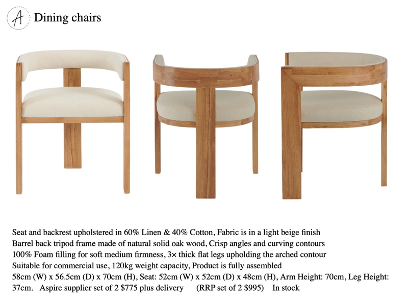 NELSON DINING CHAIR Mood Board by BeckieChamberlain on Style Sourcebook