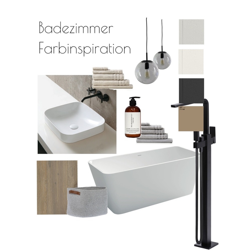 Badezimmer braun grau Mood Board by RiederBeatrice on Style Sourcebook