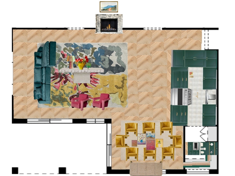 Great Room Space Planning Mood Board by dl2407 on Style Sourcebook
