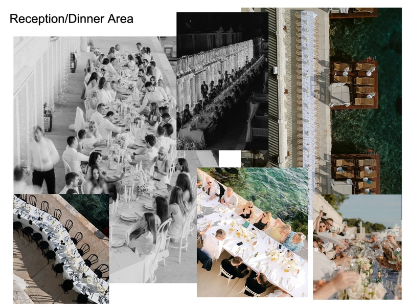 Wedding Reception Area Mood Board by kristinamikrut@gmail.com on Style Sourcebook