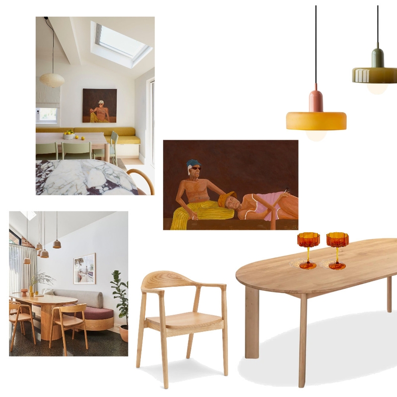 Mid Century Modern Dining Room Mood Board by Nicole Frelingos on Style Sourcebook