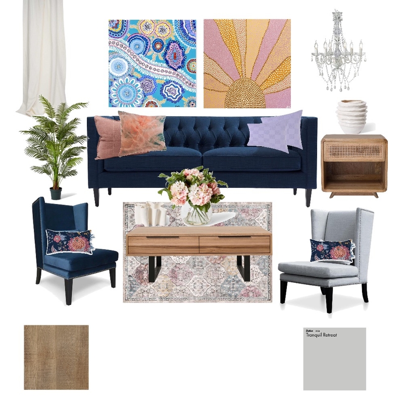 sample board living room Mood Board by Dodi on Style Sourcebook