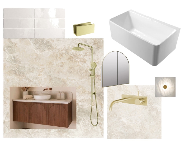 6 Beacon Drive - Bathroom Mood Board by tahneepaterson on Style Sourcebook