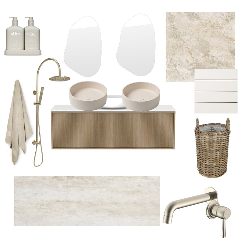 Ensuite Mood Board by Juliaricco on Style Sourcebook