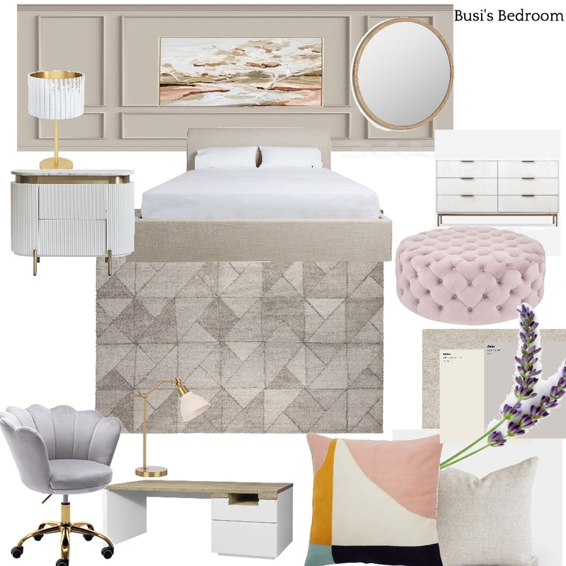 Busi 's Bedroom Mood Board by Motsei on Style Sourcebook