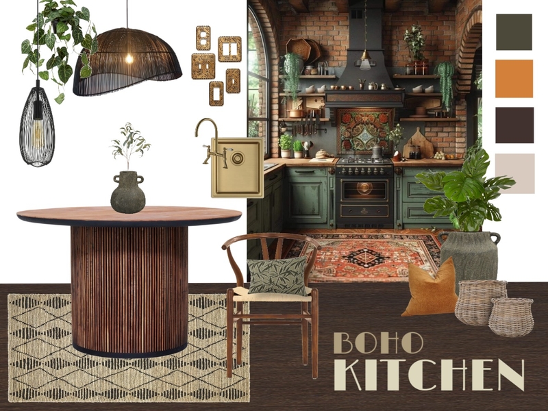 Boho interior moodboard Mood Board by ekavose on Style Sourcebook