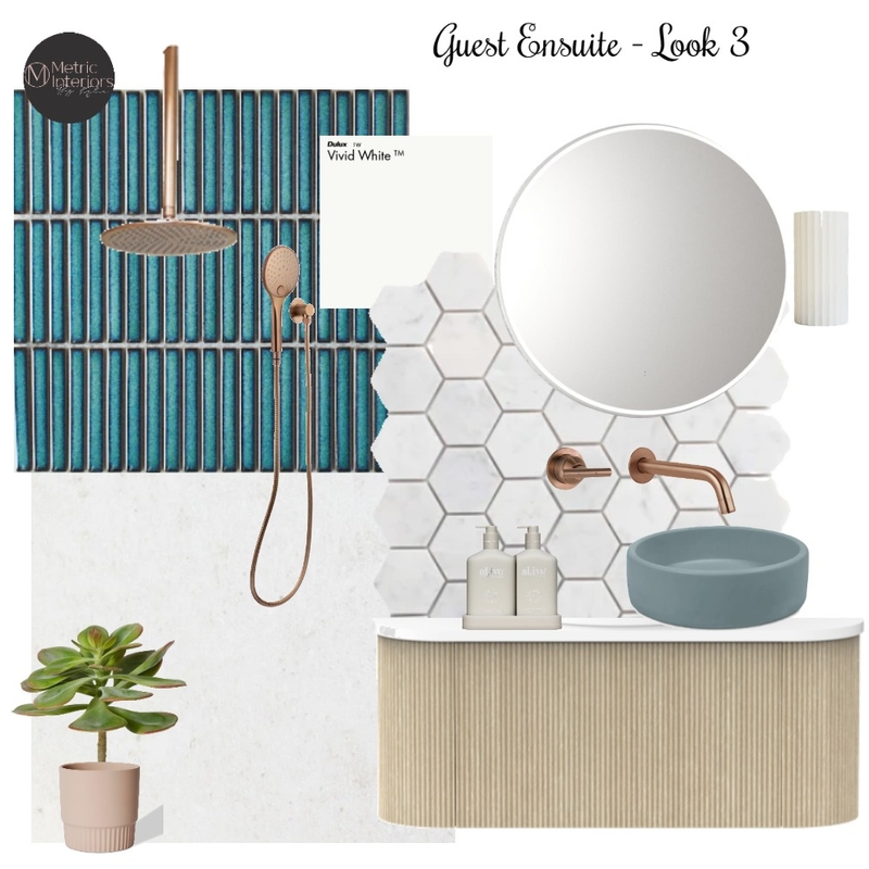 Immy's Guest Ensuite - Look 3 Mood Board by Metric Interiors By Kylie on Style Sourcebook