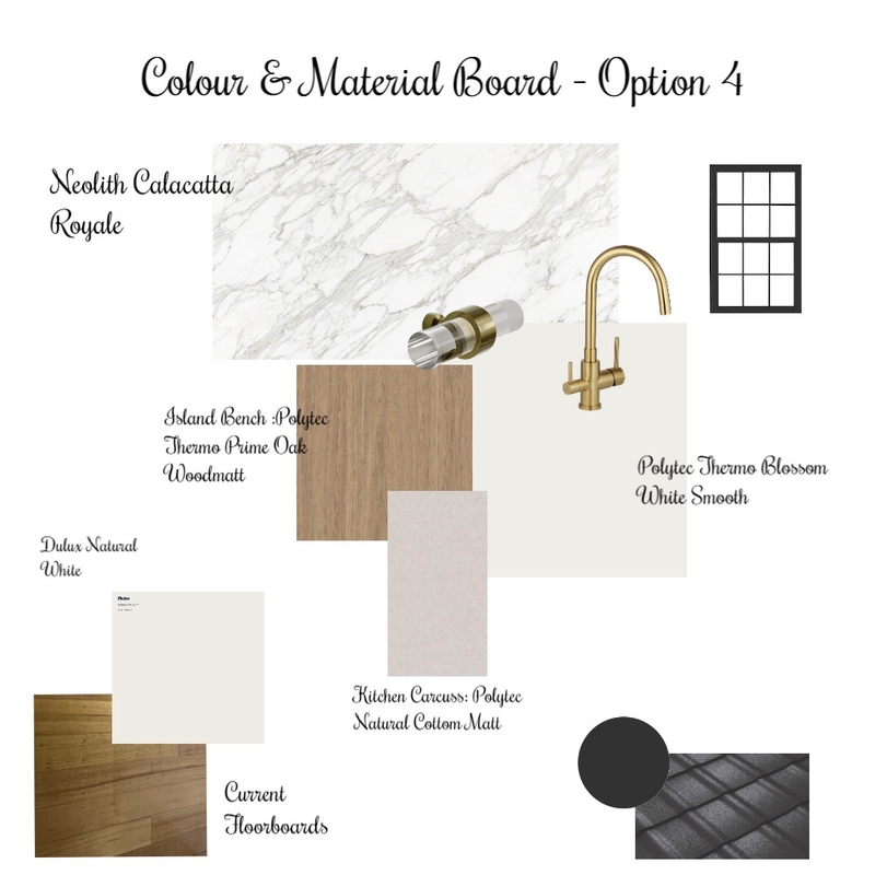 Material & Colour Moodboard Option 4 Mood Board by Space Style Melbourne on Style Sourcebook