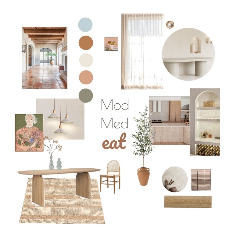 modern Med Mood Board by nikkip on Style Sourcebook