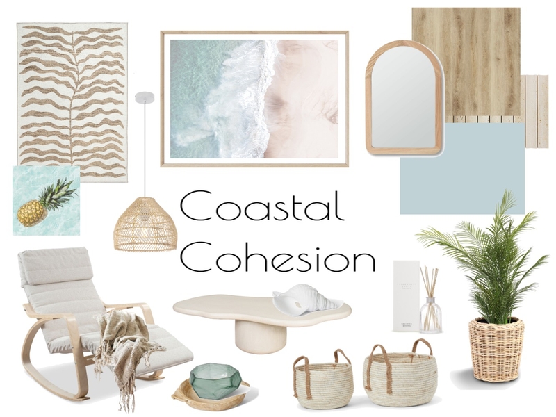 Coastal Cohesion Mood Board by andreal@sasktel.net on Style Sourcebook