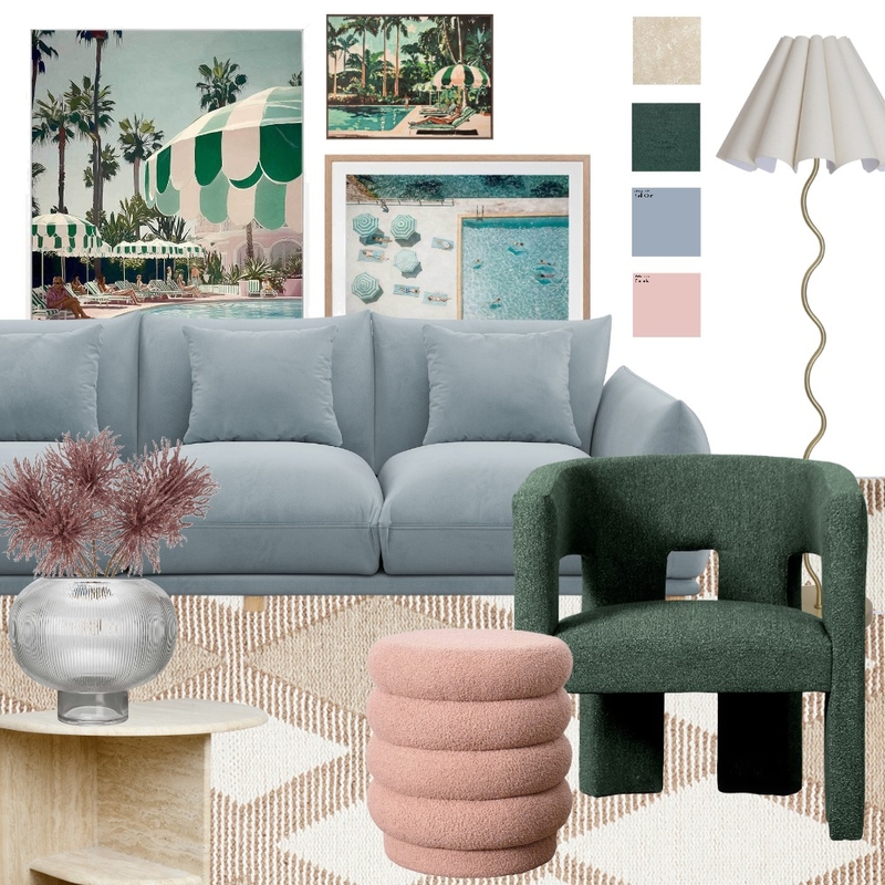 Retro Holidays Mood Board by Urban Road on Style Sourcebook