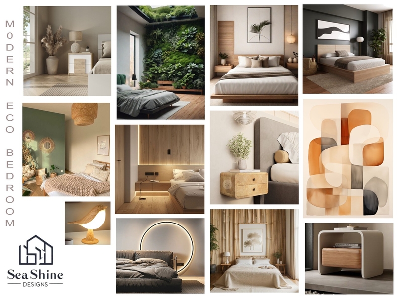 Modern Eco Bedroom Mood Board by iamdarius on Style Sourcebook