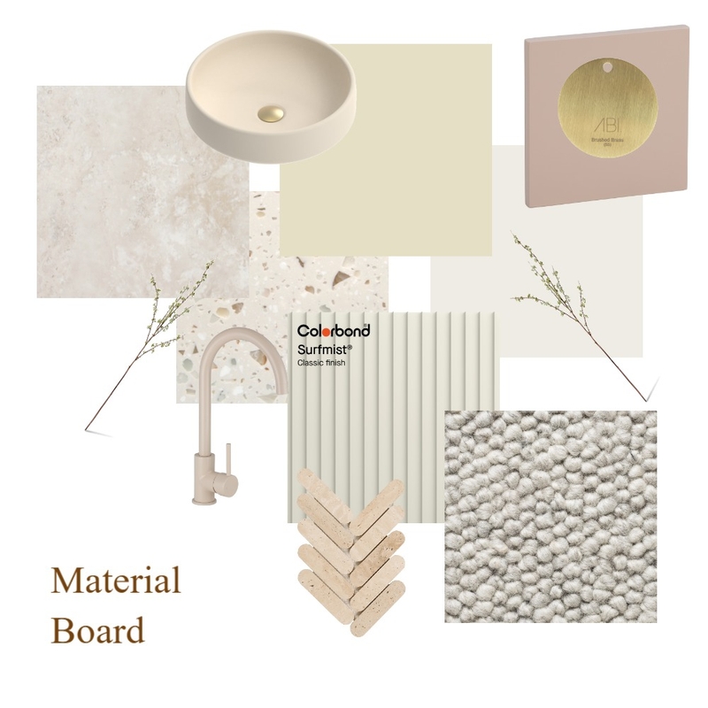 Materials Board Mood Board by Charlemont Style Studio on Style Sourcebook