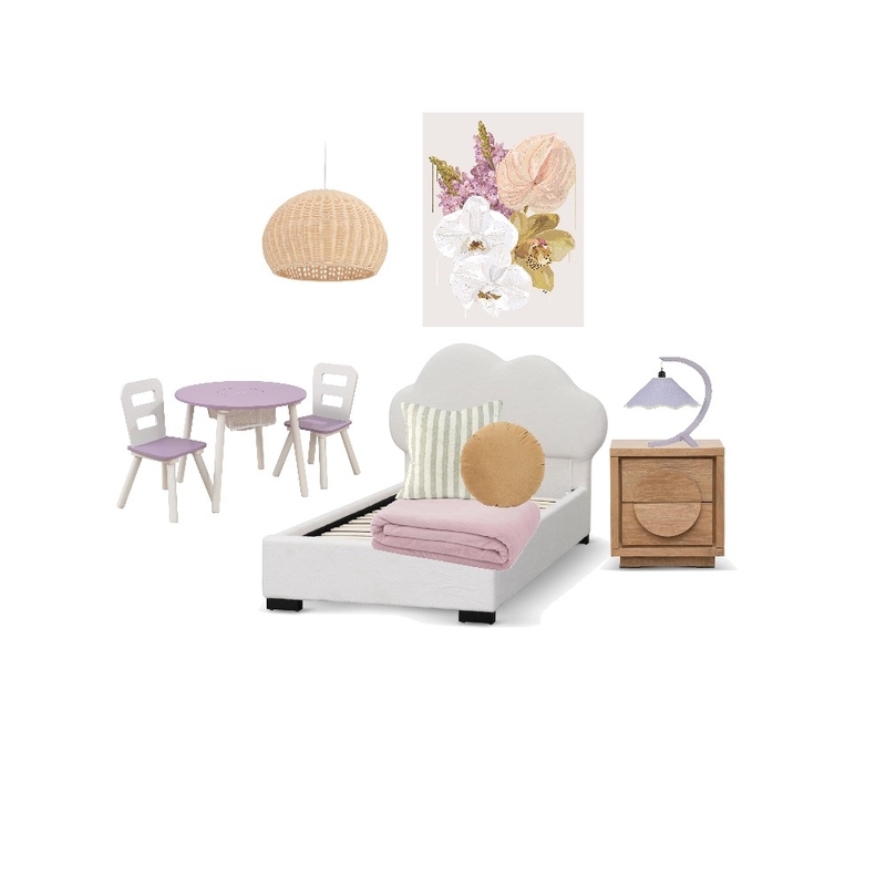 Girl’s bedroom Mood Board by Jessica Ritchie Interior Design on Style Sourcebook