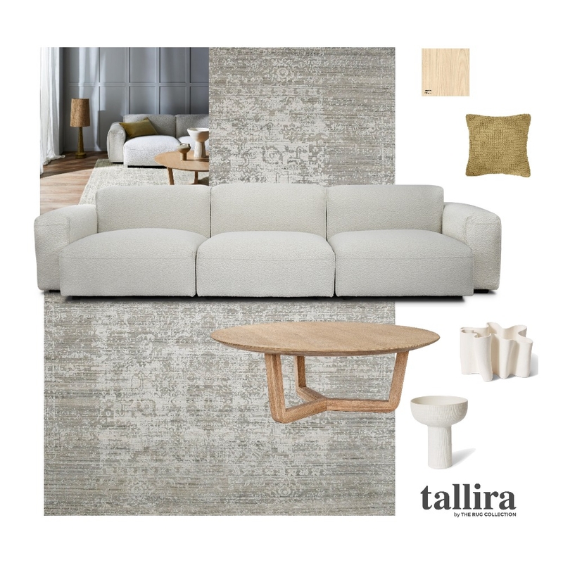 COASTAL LUXE Mood Board by Tallira | The Rug Collection on Style Sourcebook