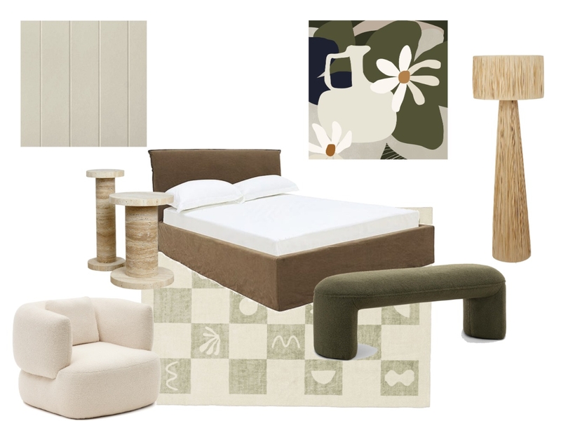 Green With Envy Bedroom Mood Board by Muse Design Co on Style Sourcebook