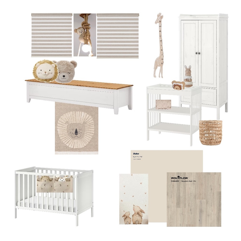 Baby kamer Mood Board by Wendy Fossen on Style Sourcebook