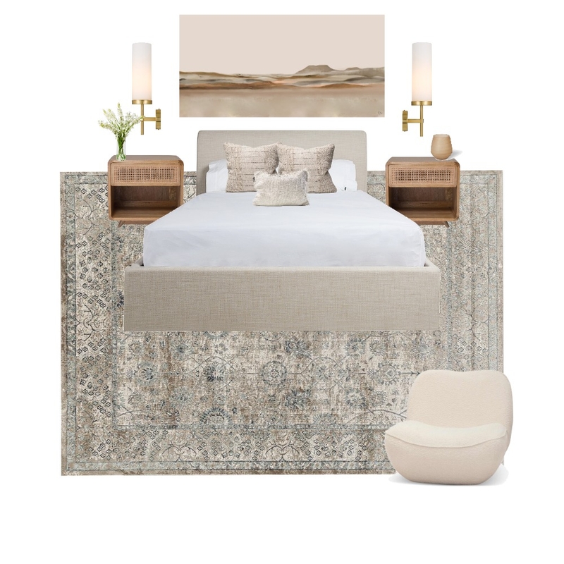 nuetral bedroom Mood Board by rubytafoya on Style Sourcebook